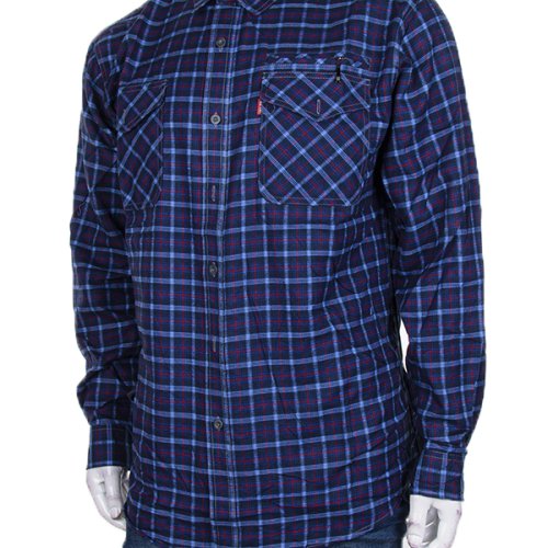Рубашка Logaster (6XL-10XL) A167 navy (деми) Logaster A167 navy