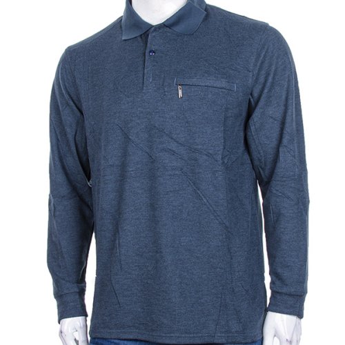 Рубашка Logaster (XL-5XL) Поло A1065 blue (деми) Logaster Поло A1065 blue