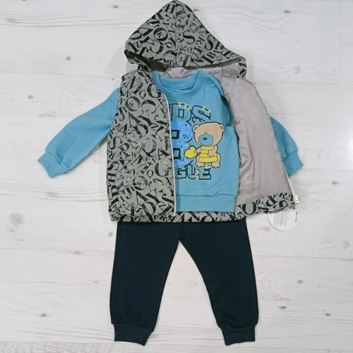 Костюм спорт Malibu2 (0.9-2) 3085 l.blue (деми) Malibu2 3085 l.blue