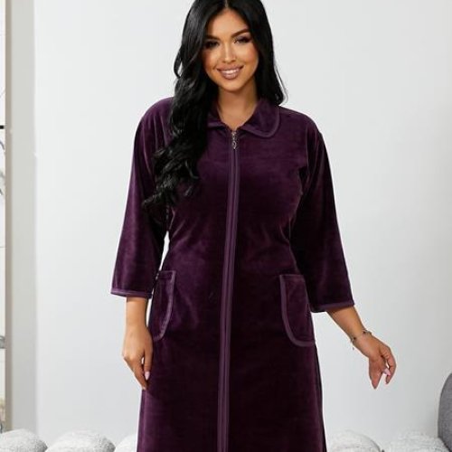 Халат Alberk (56-60) AL19 purple (деми) Alberk AL19 purple