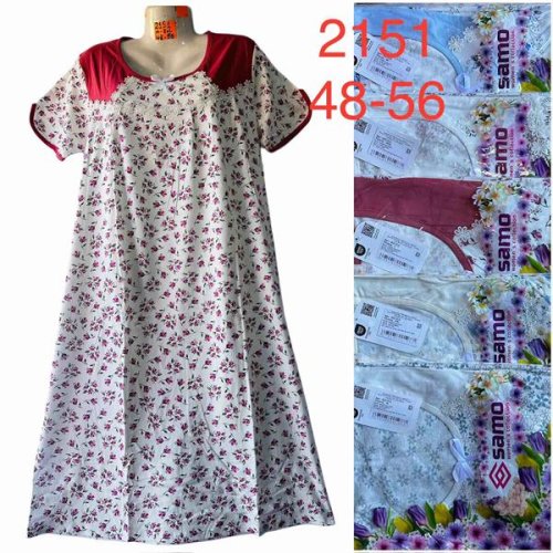 Ночнушка HomeWear (48-56) 2151 mix (лето) HomeWear 2151 mix