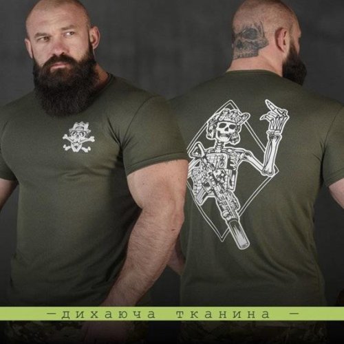 Футболка Madoka (M-3XL) 670 khaki (лето) Madoka 670 khaki