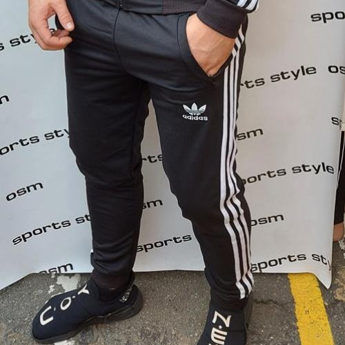 Штаны спорт Sport style (46-54) 01-0 black (деми) Sport style 01-0 black