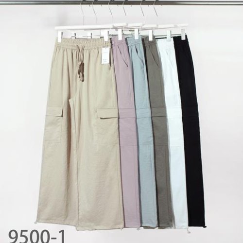 Штаны спорт Hoan (2XL-5XL) 9500-1 mix (деми) Hoan 9500-1 mix