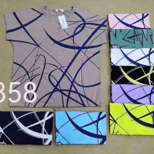Футболка Annet (XL-3XL) LO858 mix (деми) Annet LO858 mix