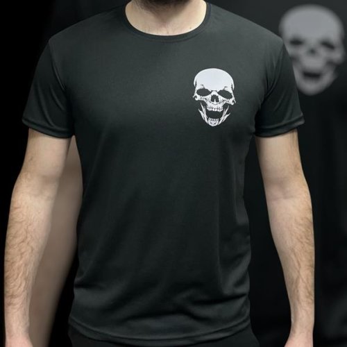 Футболка Madoka (M-3XL) 746 black (лето) Madoka 746 black