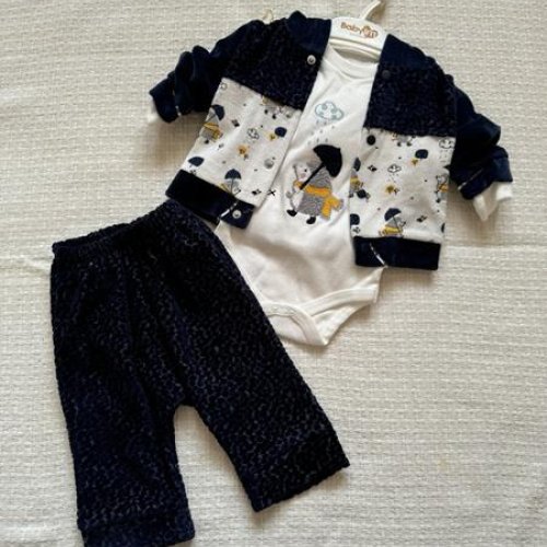 Костюм Baby Boom (0-0.9) 1016 black (деми) Baby Boom 1016 black