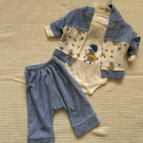 Костюм Baby Boom (0-0.9) 1017 blue (деми) Baby Boom 1017 blue