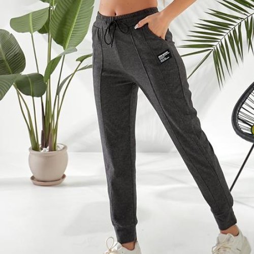 Штаны спорт АнЯ (XL-5XL) 0188-3 grey (деми) АнЯ 0188-3 grey