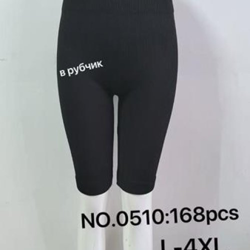 Бриджи АнЯ (L-4XL) 0510 black (лето) АнЯ 0510 black