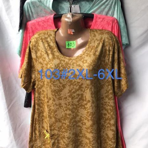 Футболка Giang (2XL-6XL) 103 mix (лето) Giang 103 mix