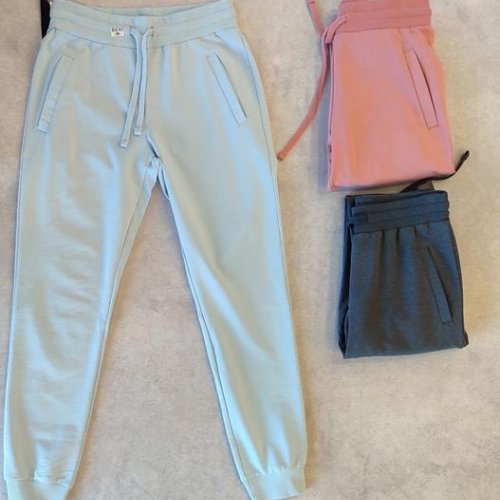 Штаны спорт Annet (48-56) YT-0108 d.grey (деми) Annet YT-0108 d.grey