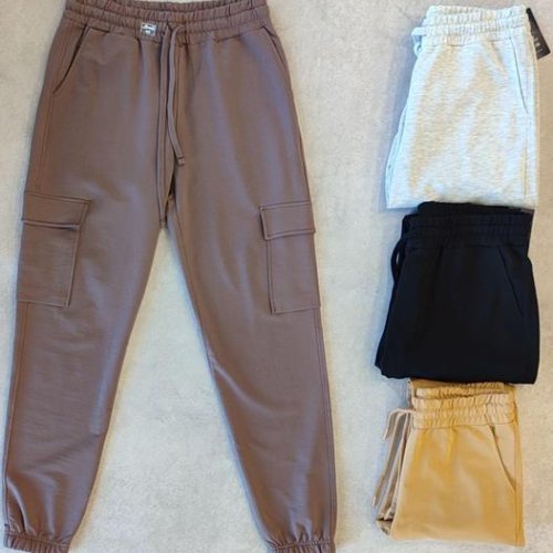 Штаны спорт Annet (48-56) YT-20700 brown (деми) Annet YT-20700 brown