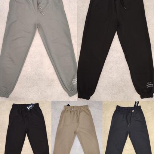 Штаны спорт Annet (48-56) YT-3303 l.grey (деми) Annet YT-3303 l.grey