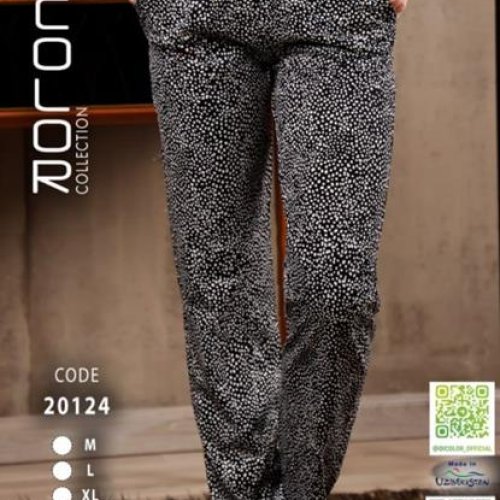 Штаны Annet (M-4XL) DO20124 black (деми) Annet DO20124 black