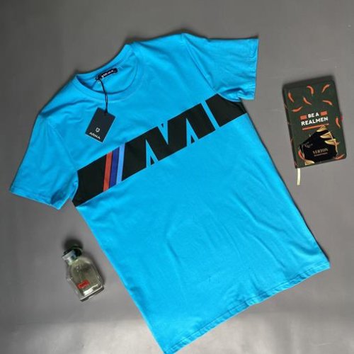 Футболка Verton (M-2XL) VR22 l.blue (лето) Verton VR22 l.blue