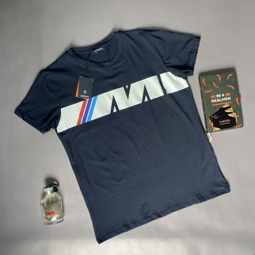 Футболка Verton (M-2XL) VR27 navy (лето) Verton VR27 navy