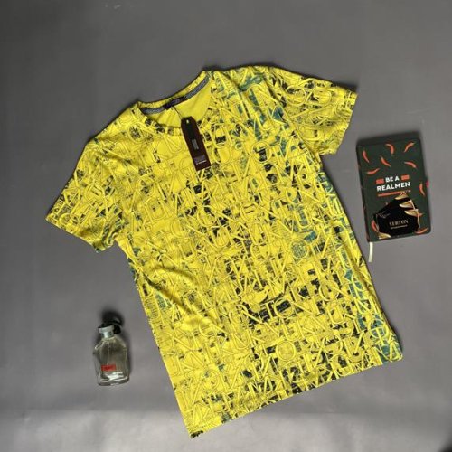 Футболка Verton (M-2XL) VR31 yellow (лето) Verton VR31 yellow