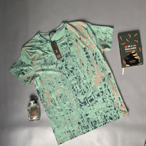 Футболка Verton (M-2XL) VR33 mint (лето) Verton VR33 mint