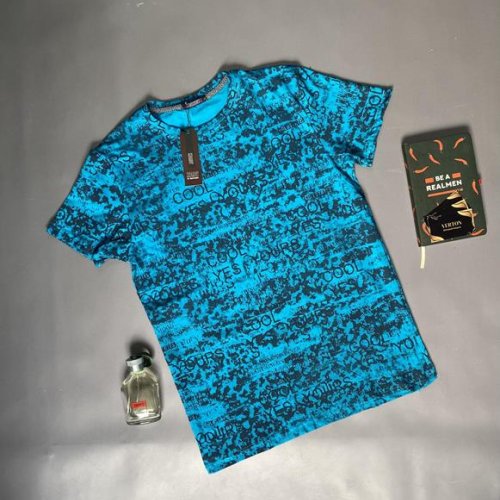 Футболка Verton (M-2XL) VR35 l.blue (лето) Verton VR35 l.blue