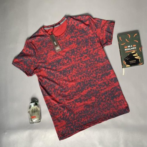 Футболка Verton (M-2XL) VR37 red (лето) Verton VR37 red