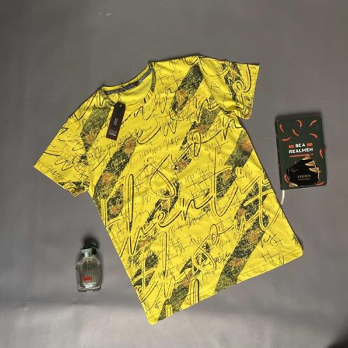 Футболка Verton (M-2XL) VR41 yellow (лето) Verton VR41 yellow