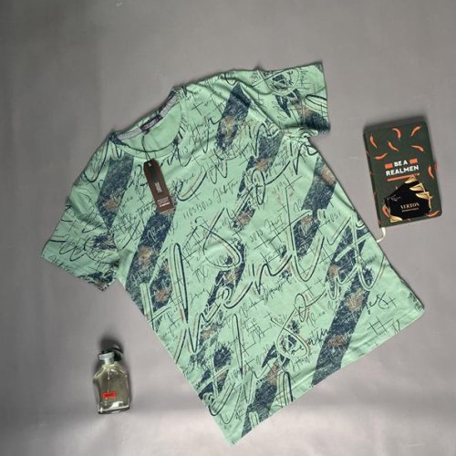 Футболка Verton (M-2XL) VR45 mint (лето) Verton VR45 mint