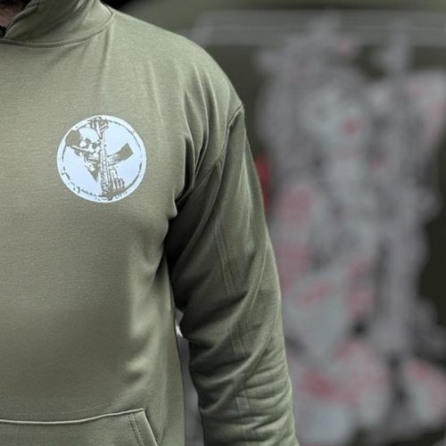 Худи Madoka (M-3XL) 795 khaki (деми) Madoka 795 khaki