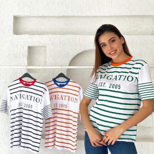 Футболка Shipi (S-L) 8402 white-green (лето) Shipi 8402 white-green