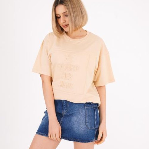 Футболка Shipi (S-XL) 60121 beige (лето) Shipi 60121 beige