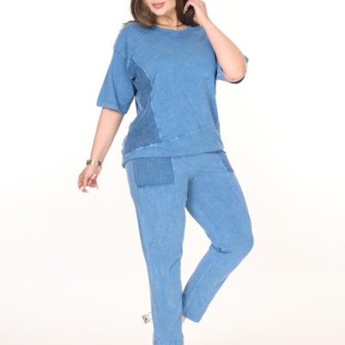Костюм Alberk (56-62) AL34 l.blue (лето) Alberk AL34 l.blue