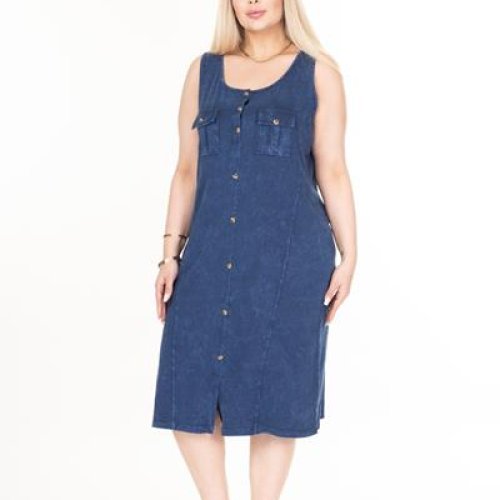 Сарафан Alberk (50-56) 3094  blue (лето) Alberk 3094  blue