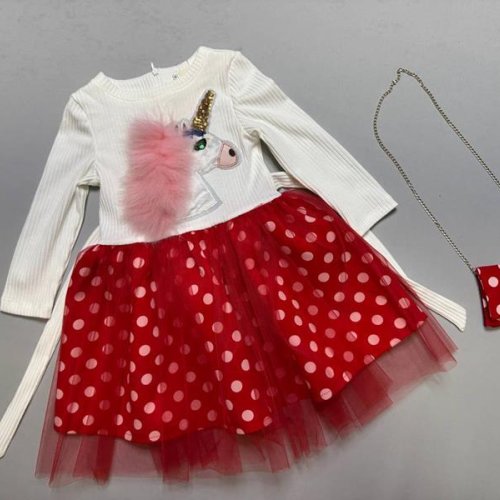 Платье Bright Harmony (98-122) 338 white (деми) Bright Harmony 338 white