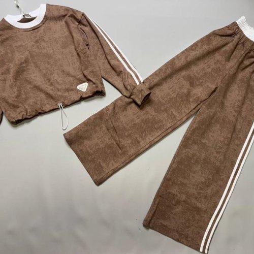 Костюм спорт Bright Harmony (128-164) 836-1 brown (деми) Bright Harmony 836-1 brown