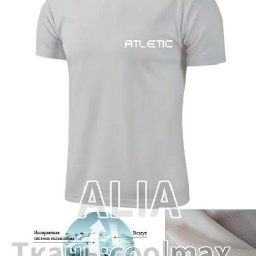 Футболка ALIA (M-3XL) 2992 l.grey (лето) ALIA 2992 l.grey