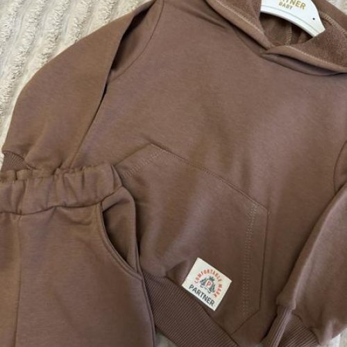 Костюм спорт Baby Boom (2-5) 1001 brown (деми) Baby Boom 1001 brown