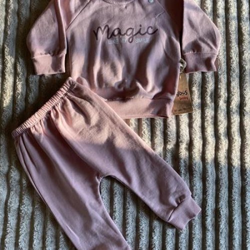 Костюм спорт Baby Boom (0.9-2) 1013 pink (деми) Baby Boom 1013 pink