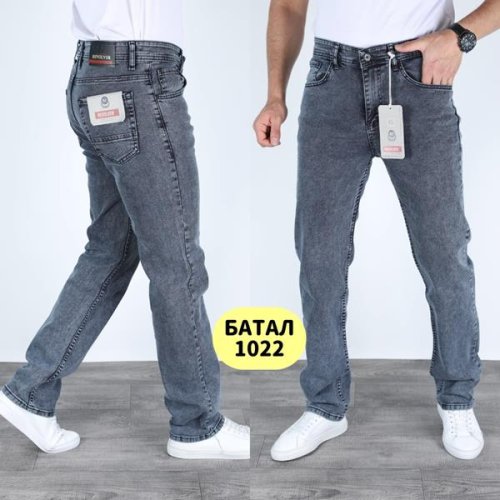 Джинсы God Baron (32-40) 1022 grey (деми) God Baron 1022 grey