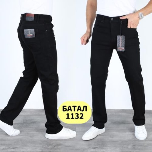 Джинсы God Baron (32-40) 1132 black (деми) God Baron 1132 black