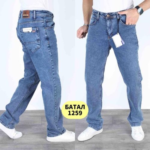 Джинсы God Baron (32-40) 1259 blue (деми) God Baron 1259 blue