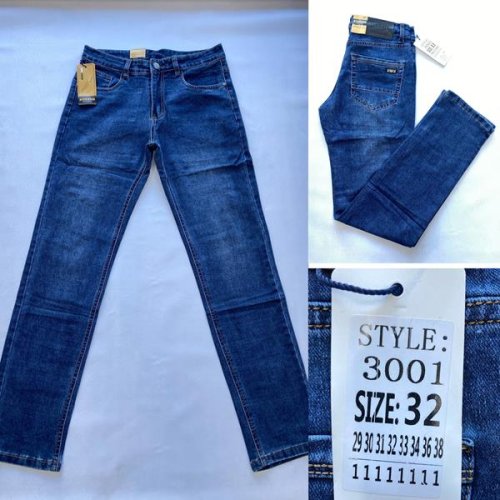 Джинсы God Baron (29-38) 3001 blue (деми) God Baron 3001 blue