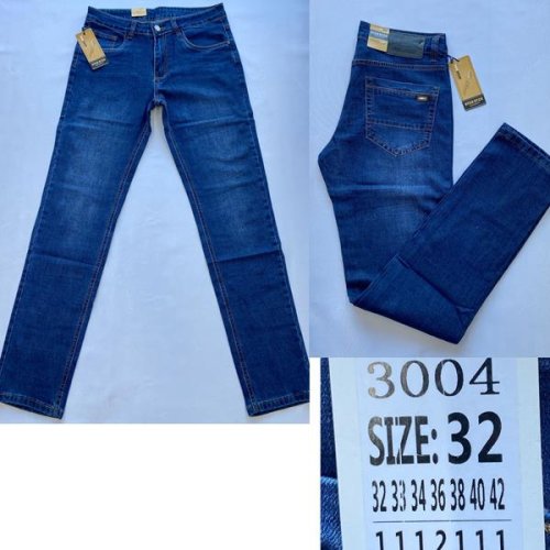 Джинсы God Baron (32-42) 3004 blue (деми) God Baron 3004 blue