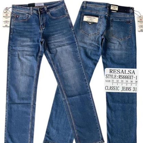 Джинсы God Baron (31-38) 666-1 blue (деми) God Baron 666-1 blue