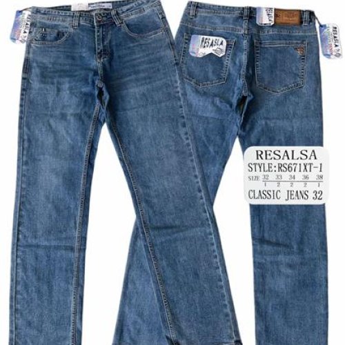 Джинсы God Baron (32-38) 671-1 blue (деми) God Baron 671-1 blue