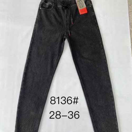 Джинсы God Baron (28-36) 8136 black (деми) God Baron 8136 black