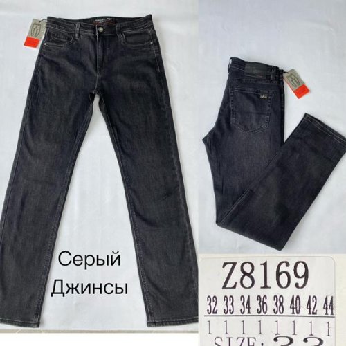 Джинсы God Baron (32-44) 8169 grey (деми) God Baron 8169 grey