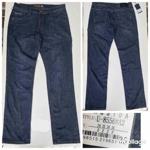 Джинсы God Baron (34-38) 8556 blue (деми) God Baron 8556 blue