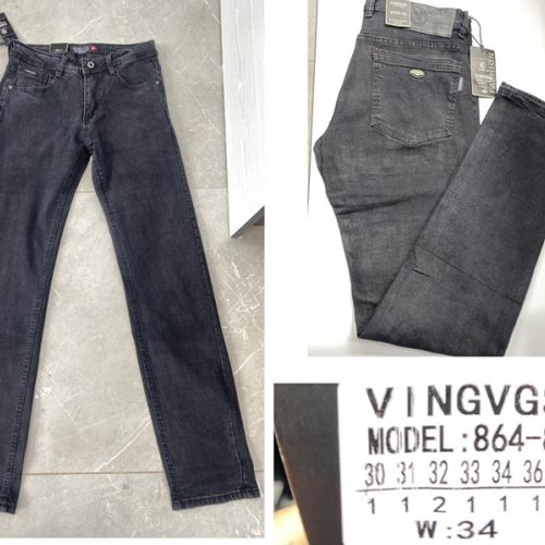 Джинсы God Baron (30-38) 864-8 grey (деми) God Baron 864-8 grey