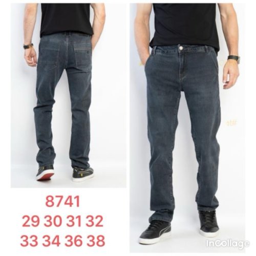 Джинсы God Baron (29-38) 8741 black (деми) God Baron 8741 black