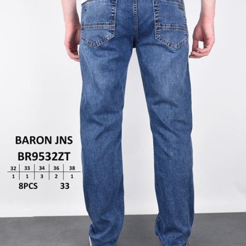 Джинсы God Baron (32-38) 9532 blue (деми) God Baron 9532 blue